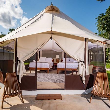 Xakluum Eco Glampings Otel Puerto Morelos Dış mekan fotoğraf
