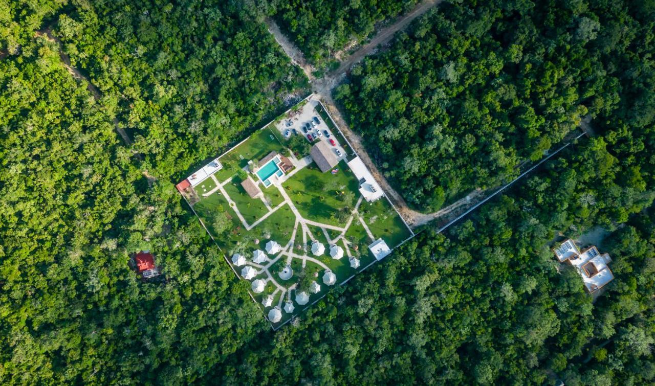 Xakluum Eco Glampings Otel Puerto Morelos Dış mekan fotoğraf
