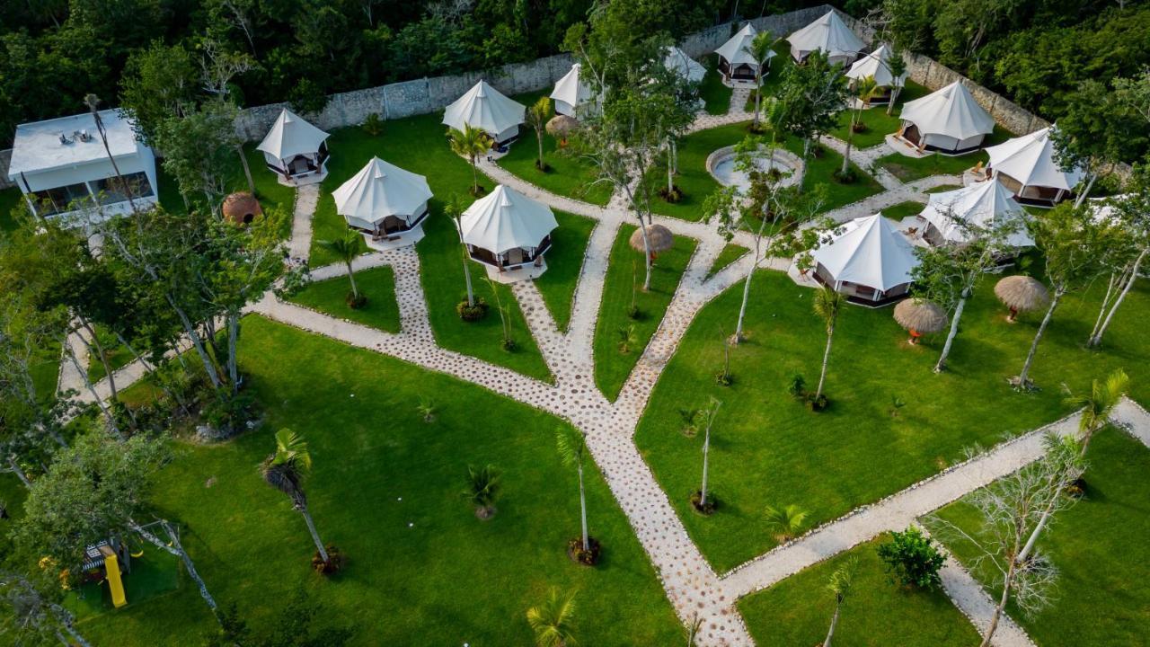 Xakluum Eco Glampings Otel Puerto Morelos Dış mekan fotoğraf