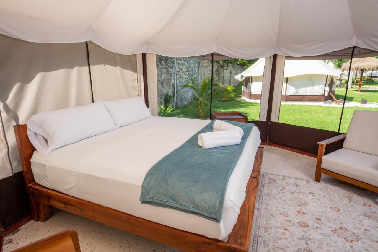 Xakluum Eco Glampings Otel Puerto Morelos Dış mekan fotoğraf