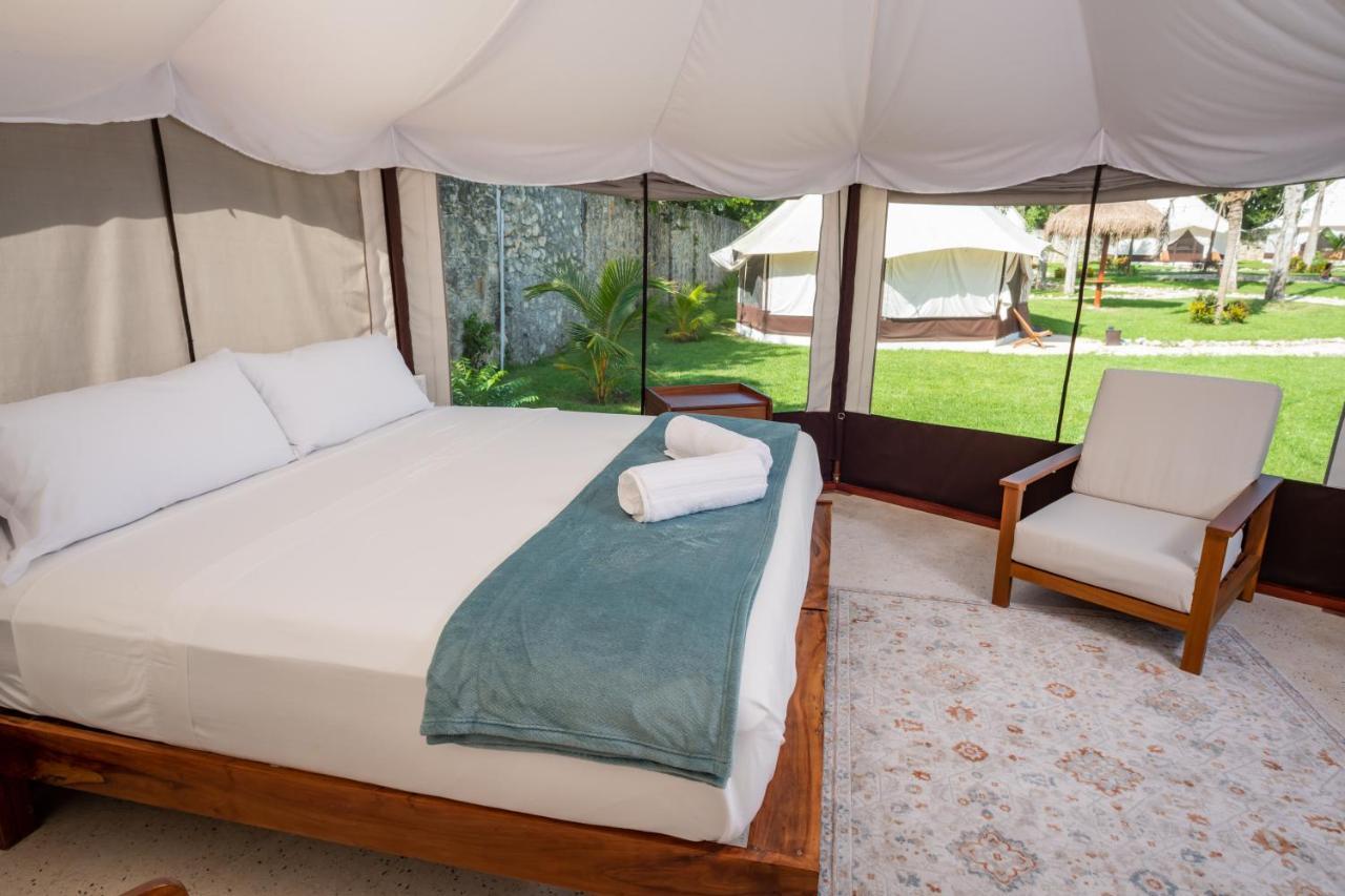Xakluum Eco Glampings Otel Puerto Morelos Dış mekan fotoğraf