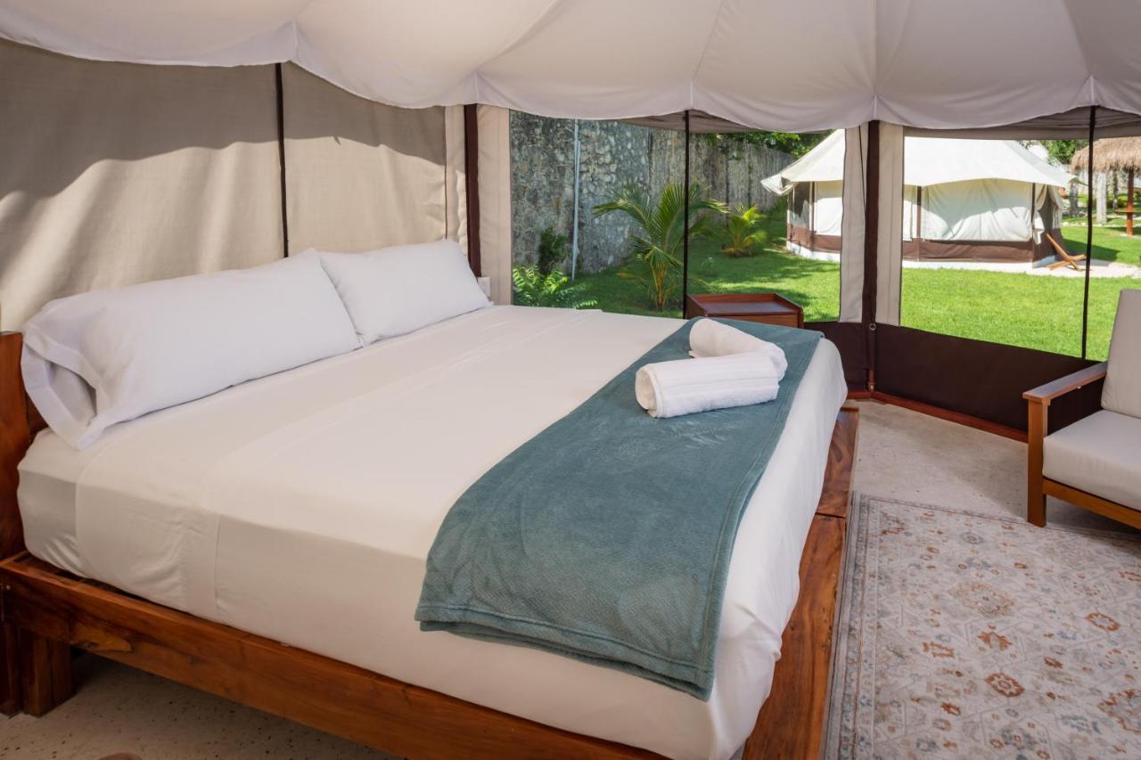 Xakluum Eco Glampings Otel Puerto Morelos Dış mekan fotoğraf