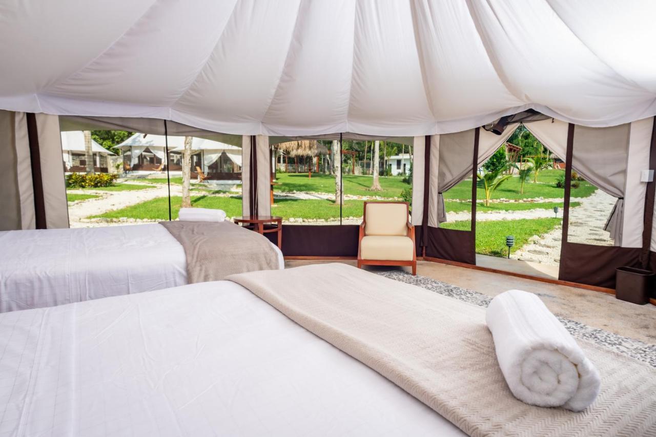 Xakluum Eco Glampings Otel Puerto Morelos Dış mekan fotoğraf