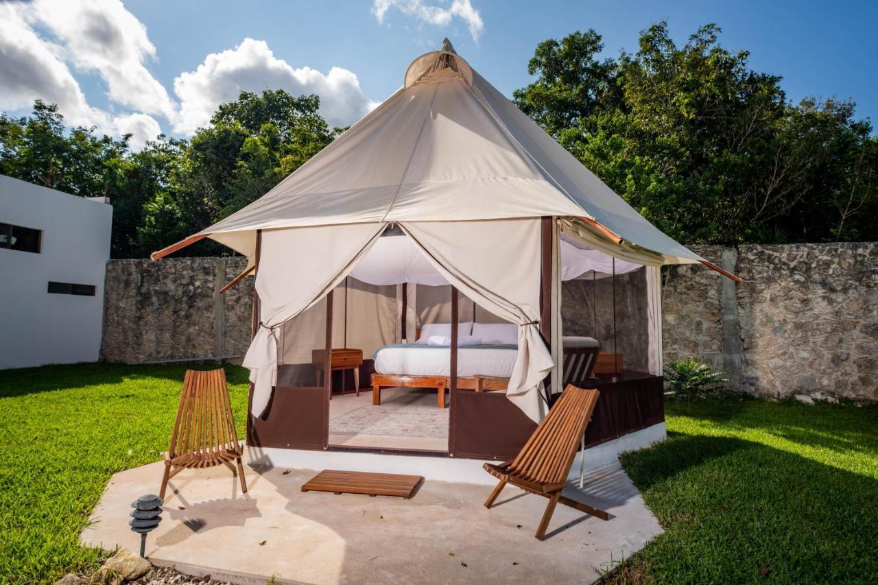 Xakluum Eco Glampings Otel Puerto Morelos Dış mekan fotoğraf