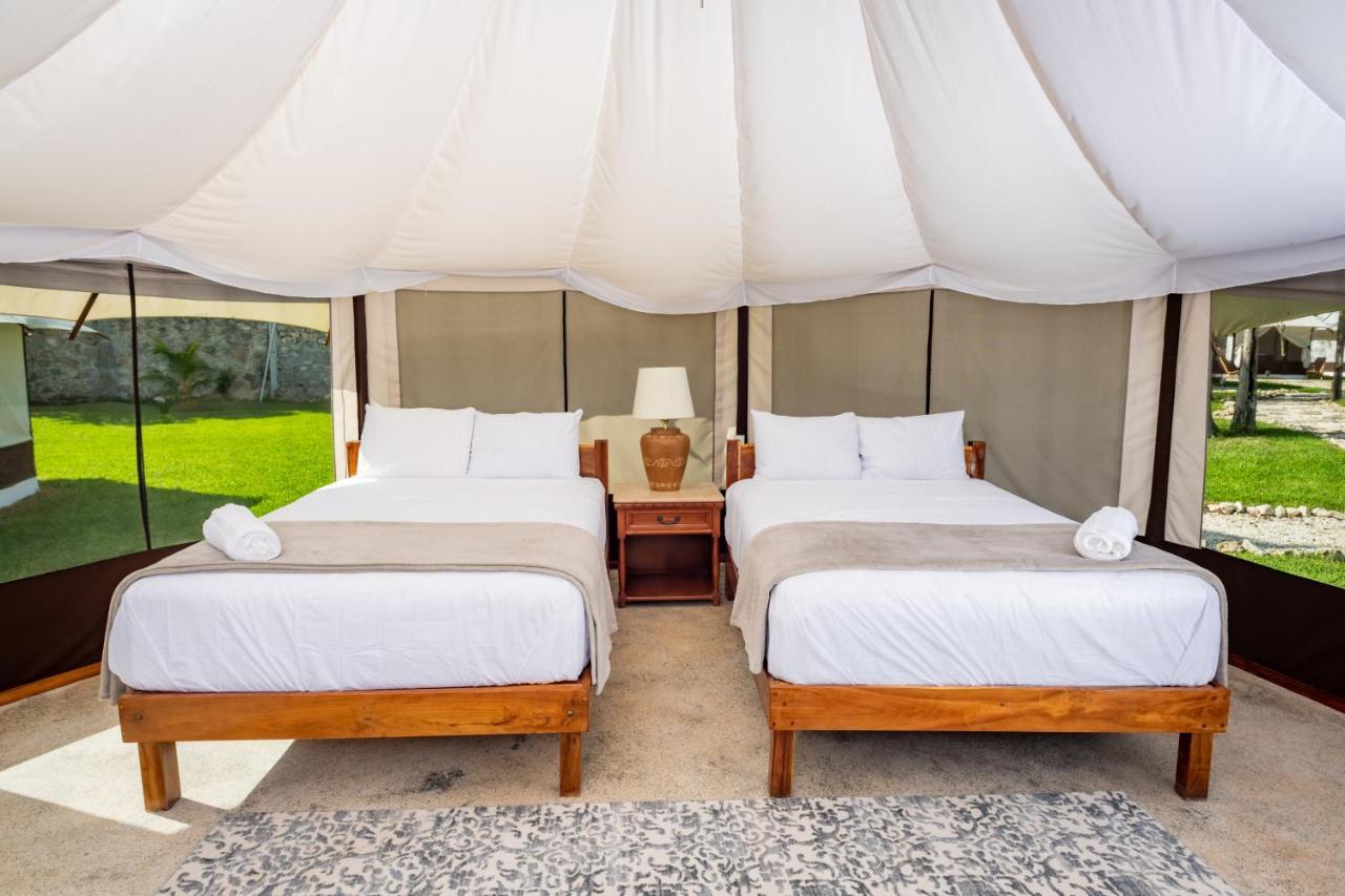 Xakluum Eco Glampings Otel Puerto Morelos Dış mekan fotoğraf