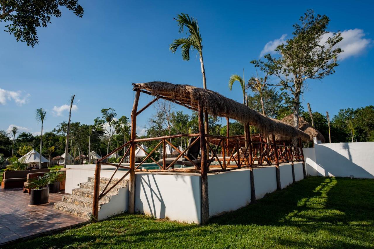 Xakluum Eco Glampings Otel Puerto Morelos Dış mekan fotoğraf