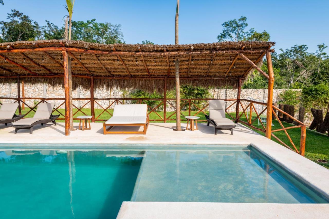 Xakluum Eco Glampings Otel Puerto Morelos Dış mekan fotoğraf