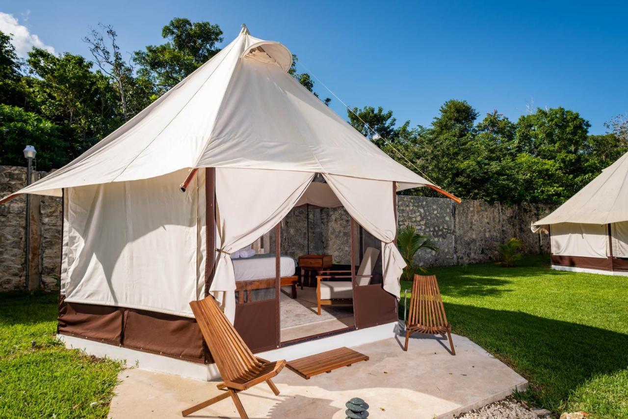 Xakluum Eco Glampings Otel Puerto Morelos Dış mekan fotoğraf