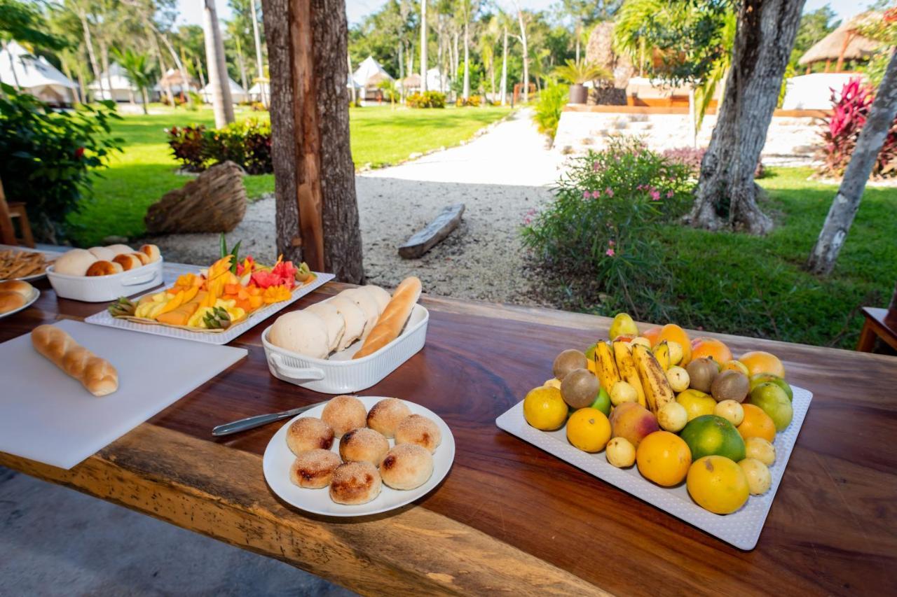 Xakluum Eco Glampings Otel Puerto Morelos Dış mekan fotoğraf