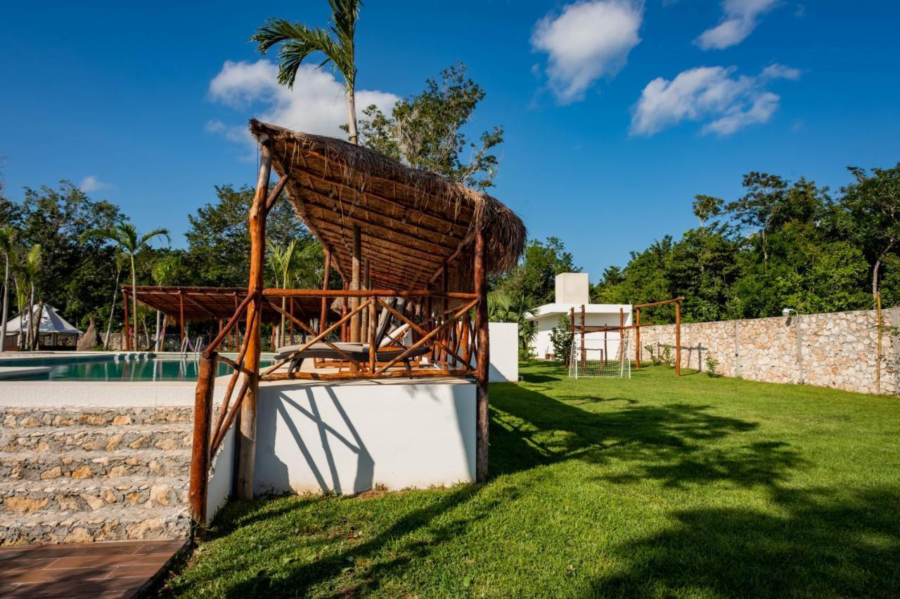 Xakluum Eco Glampings Otel Puerto Morelos Dış mekan fotoğraf