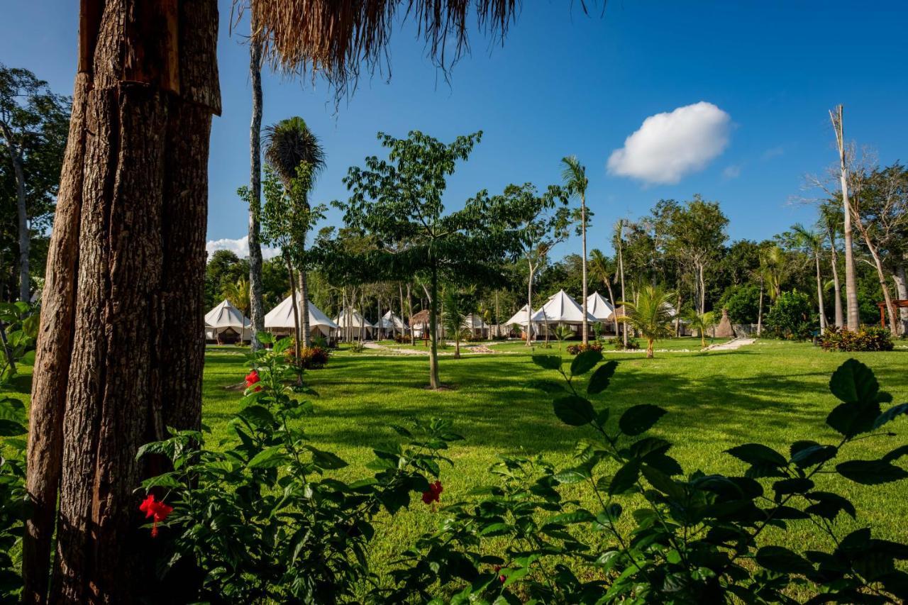 Xakluum Eco Glampings Otel Puerto Morelos Dış mekan fotoğraf