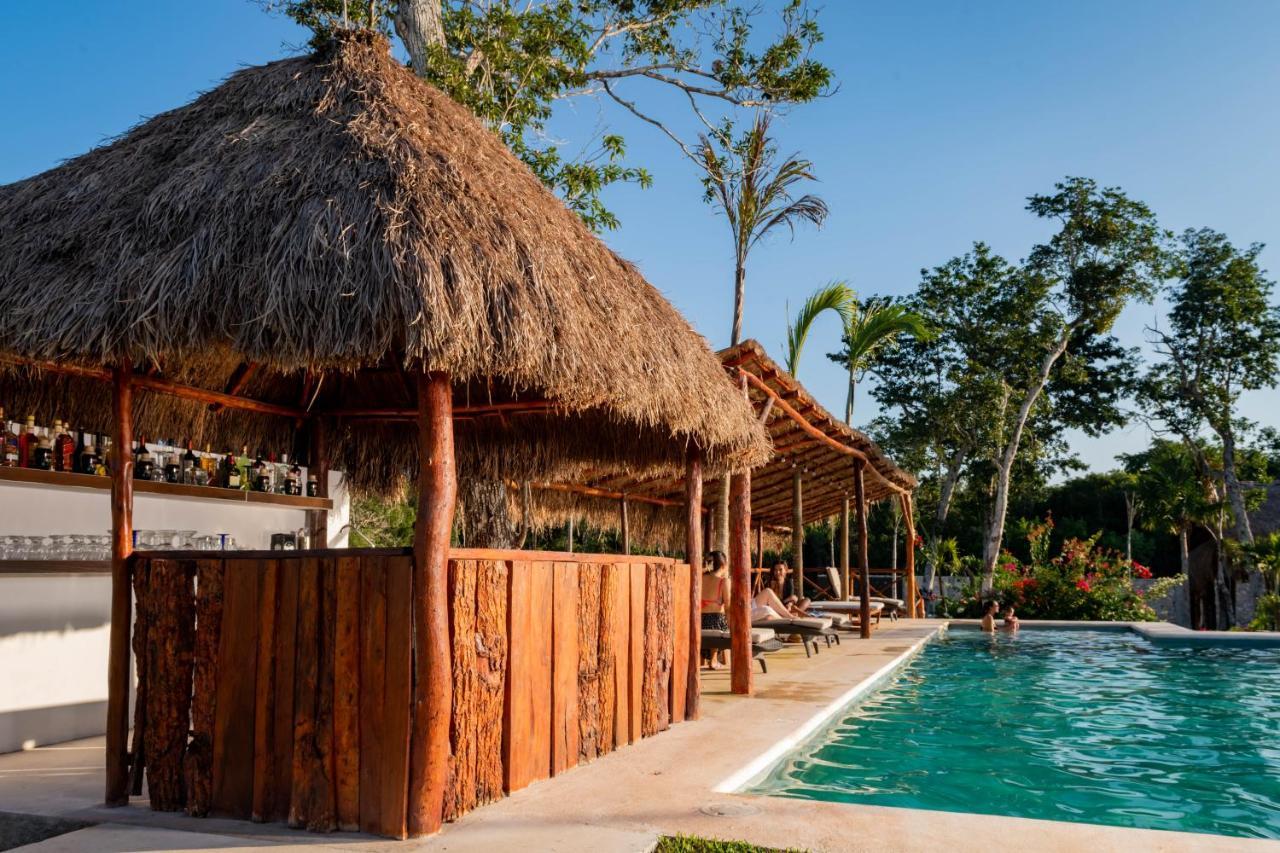 Xakluum Eco Glampings Otel Puerto Morelos Dış mekan fotoğraf