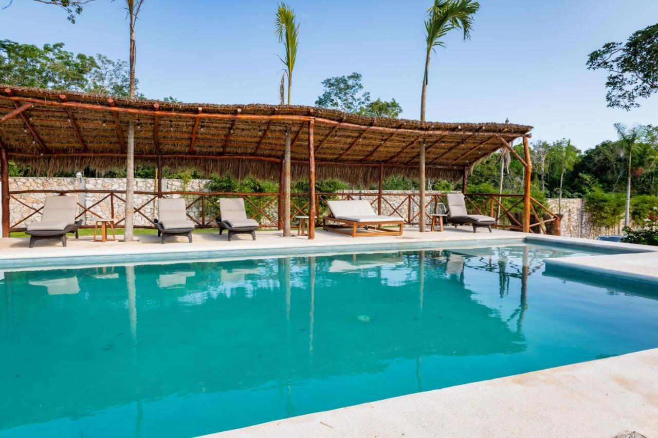 Xakluum Eco Glampings Otel Puerto Morelos Dış mekan fotoğraf