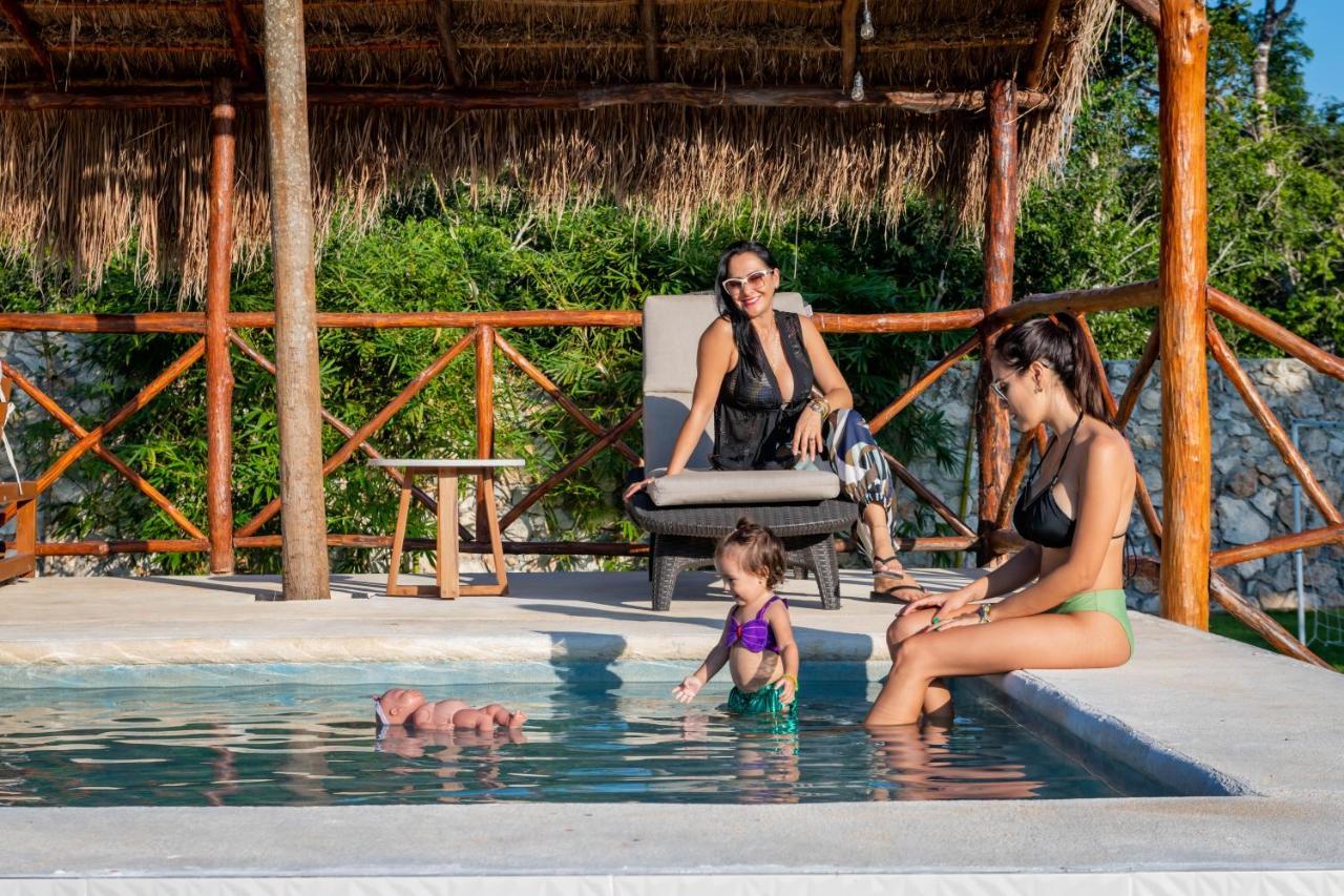 Xakluum Eco Glampings Otel Puerto Morelos Dış mekan fotoğraf