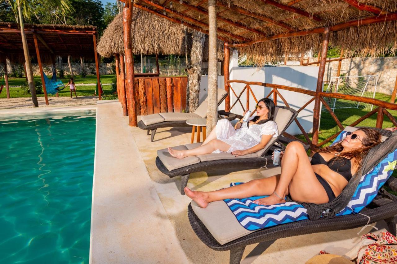 Xakluum Eco Glampings Otel Puerto Morelos Dış mekan fotoğraf