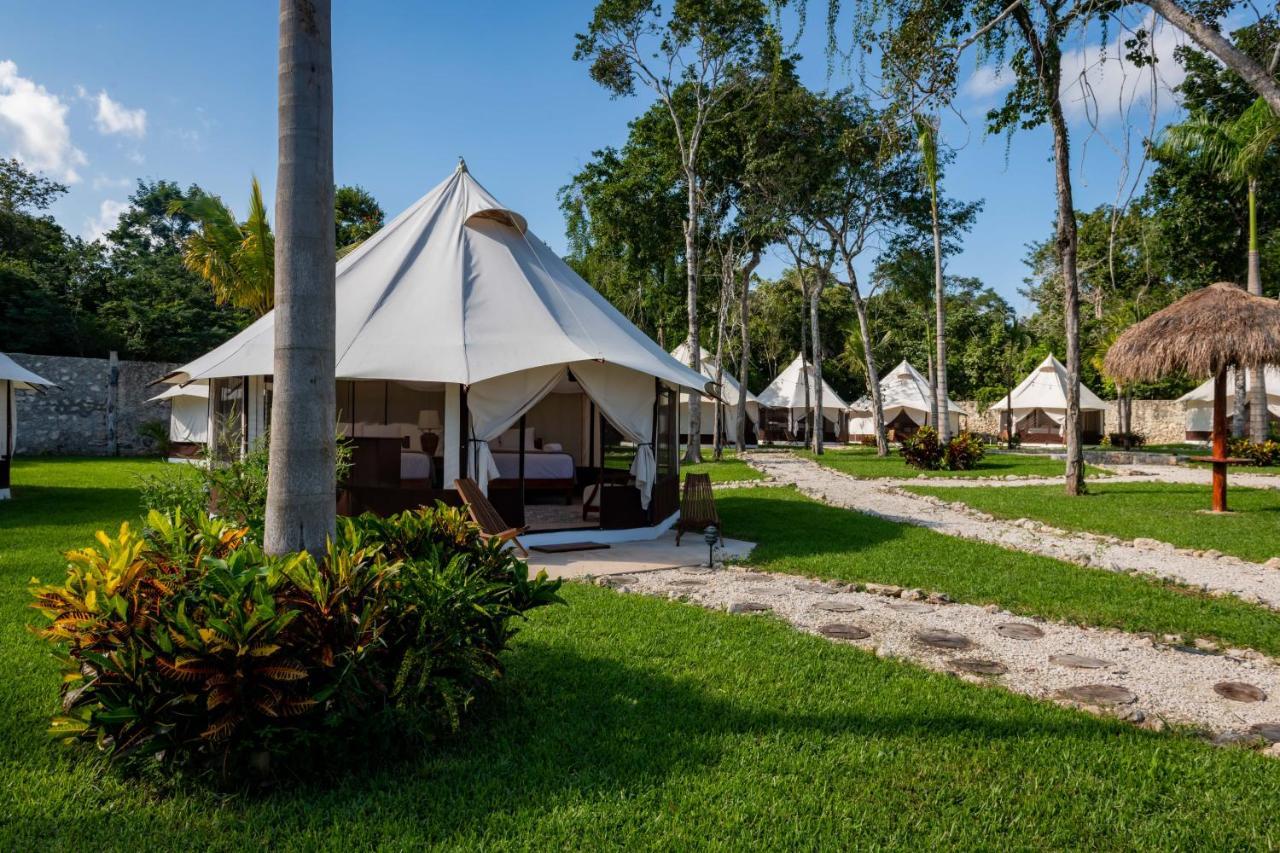 Xakluum Eco Glampings Otel Puerto Morelos Dış mekan fotoğraf