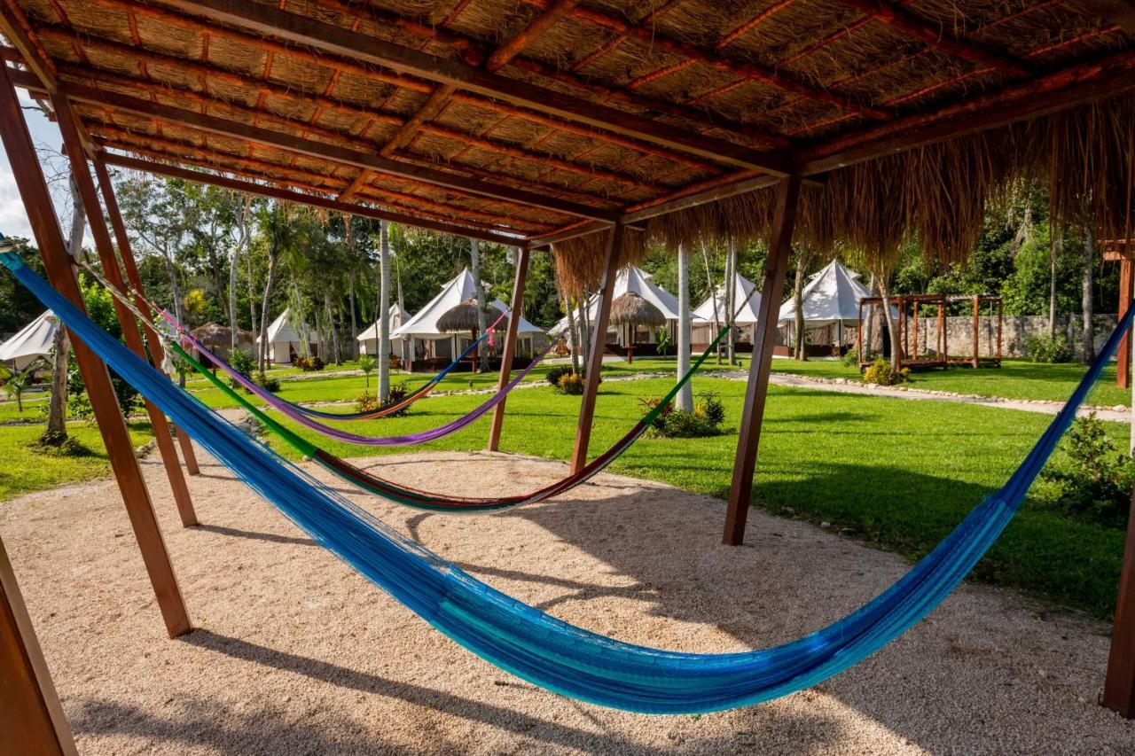 Xakluum Eco Glampings Otel Puerto Morelos Dış mekan fotoğraf