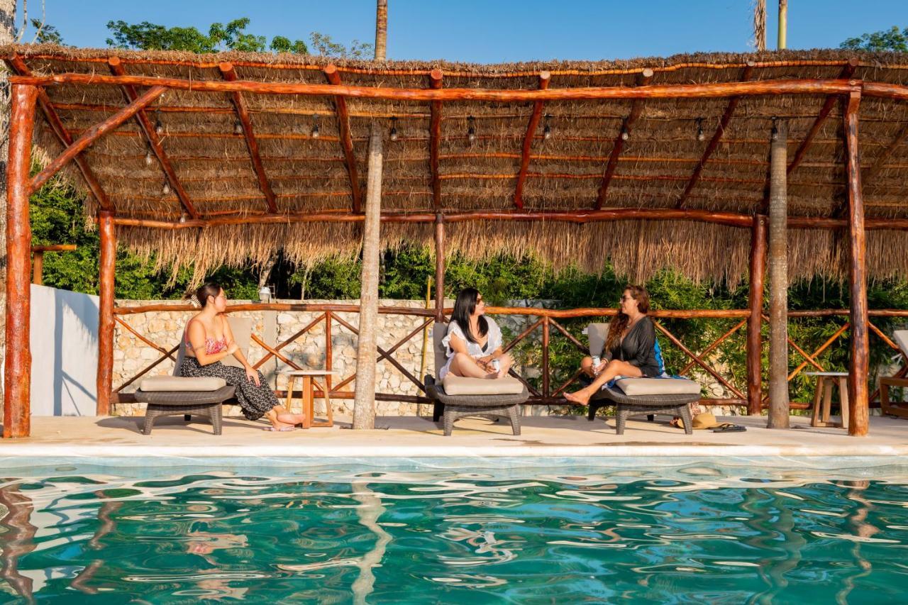 Xakluum Eco Glampings Otel Puerto Morelos Dış mekan fotoğraf